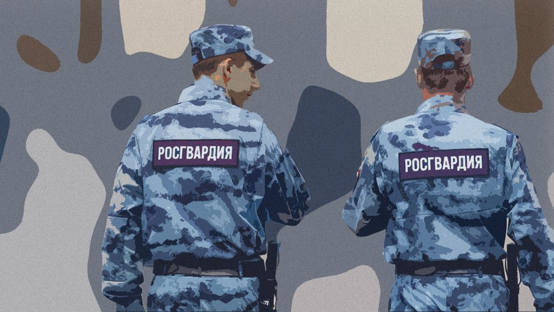 Who commands the Russian Guard in the south of Ukraine?