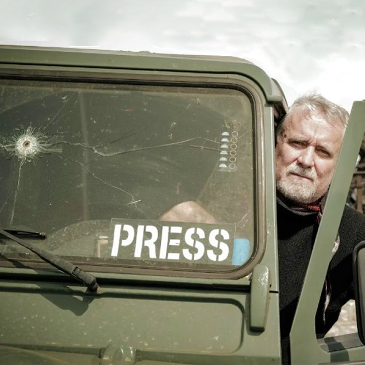Нападение на швейцарского журналиста Гийома Брике в Украине